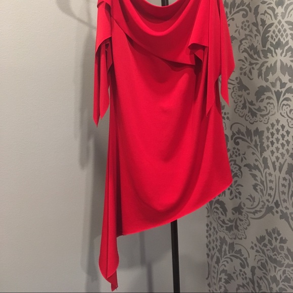 Dressy Red Top - Picture 3 of 5